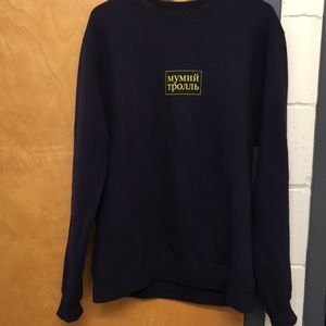 Gosha Rubchinskiy X Mumiy Troll Crew neck Sweater
